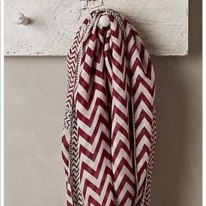 Anthropologie zickzack scarf